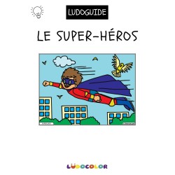 SUPER-LUDO - Tableau velours et son Ludoguide - Ludocolor