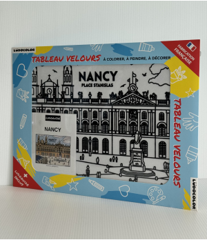 NANCY - Tableau velours et son Ludoguide - Ludocolor