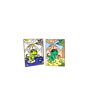 Format mini -Lot de 2 Dinosaures