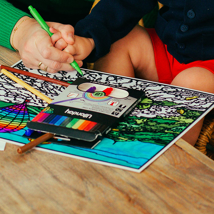 12 feutres pointe fine Wonday