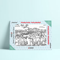 Coloriage velours Camargue