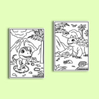 Dinosaures – Lot de 2