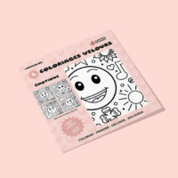 Coloriage velours émotions