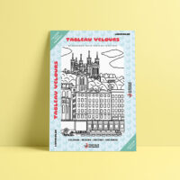 Coloriage velours Lyon - Notre-Dame de Fourvière