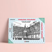 Coloriage velours Hôtel-Dieu - Hospices de Beaune