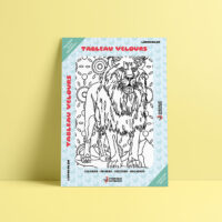 Coloriage velours le lion