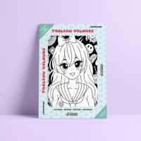 Coloriage velours manga