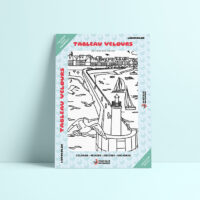 Coloriage velours Saint-Malo - Le Môle des Noires