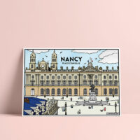 Coloriage velours Nancy - Place Stanislas