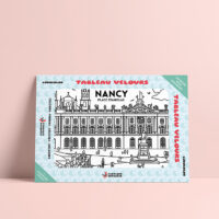 Coloriage velours Nancy - Place Stanislas
