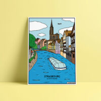 Coloriage velours Strasbourg