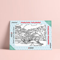 Coloriage velours Vallon-Pont-d'Arc