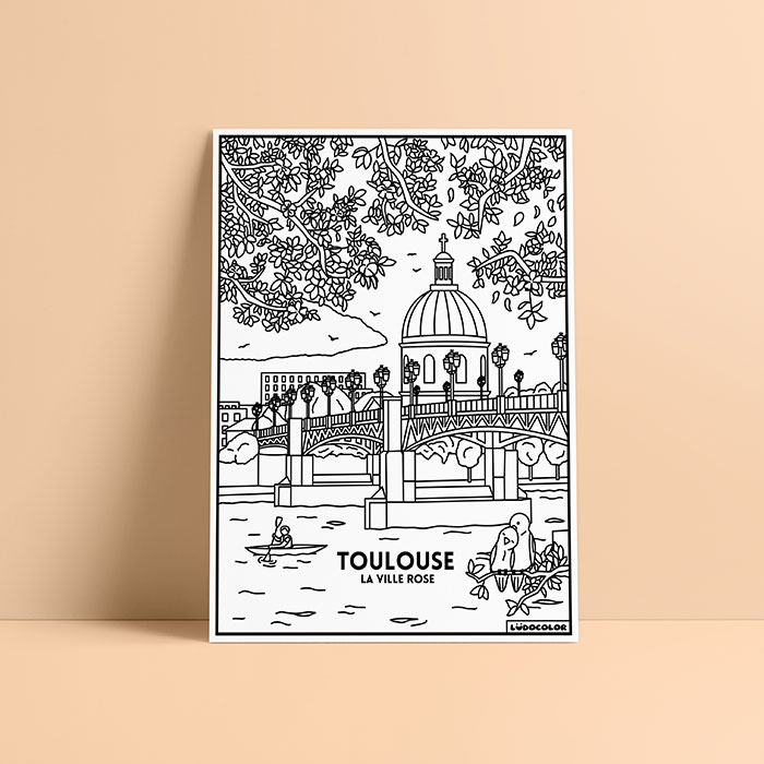 Coloriage velours Toulouse