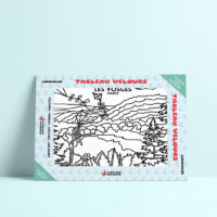 Coloriage velours Vosges