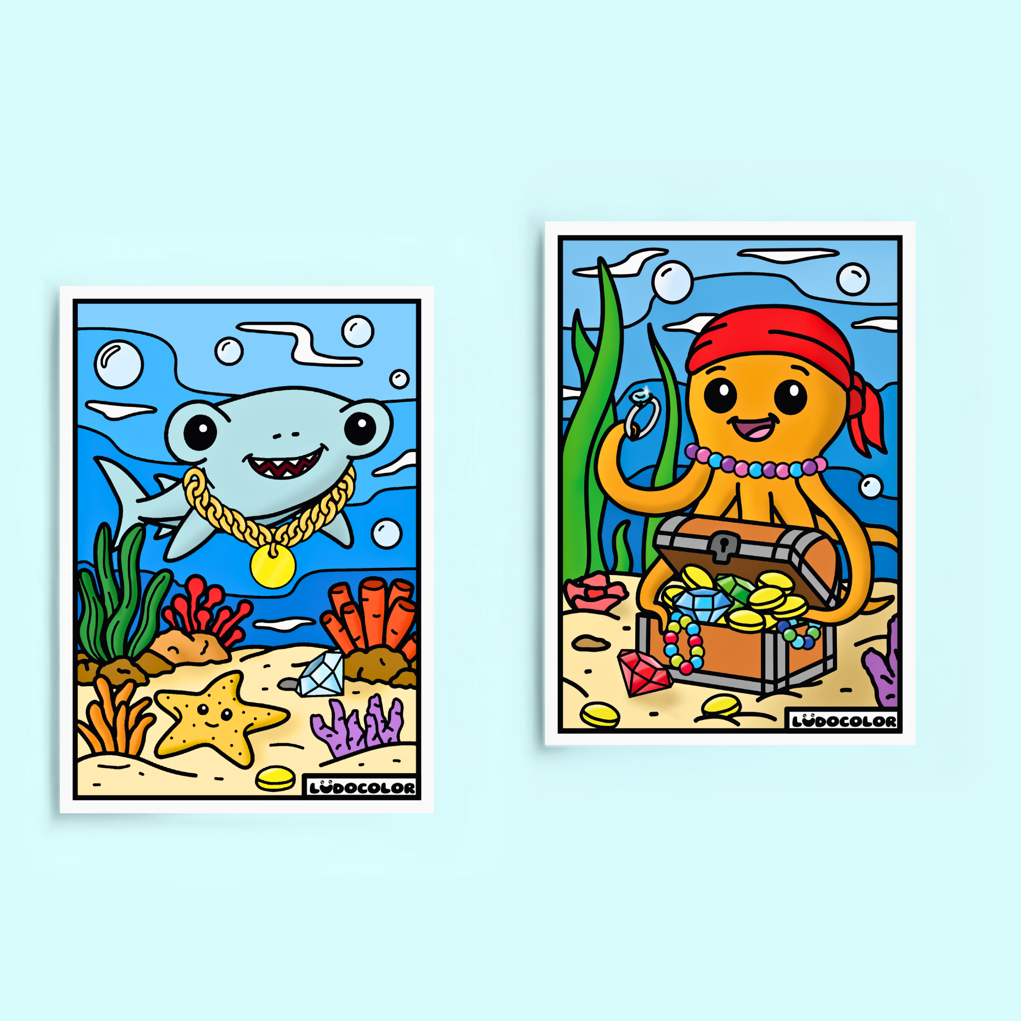 Les Trésors Marins en couleurs