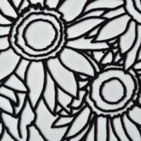 Relief du velours tournesols