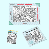 Coloriages Velours Océan