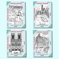 Tableaux Velours Pack lieux touristiques
